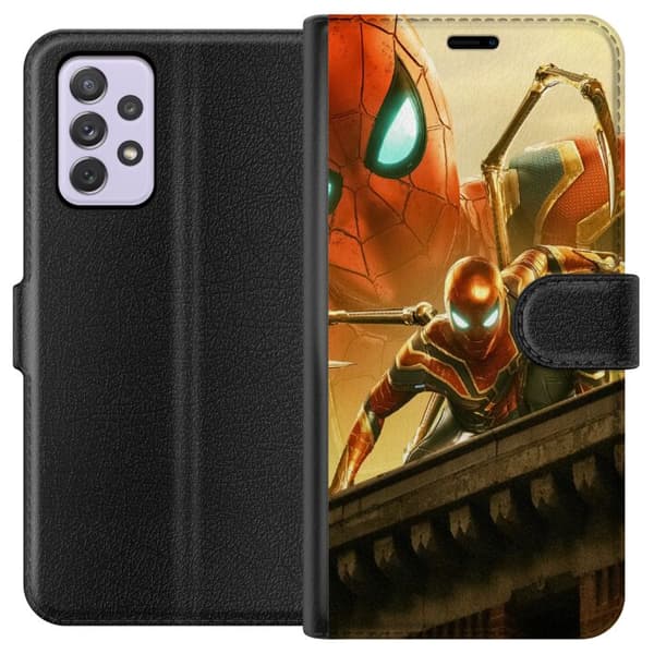 Kompatibelt Plånboksfodral till Samsung Galaxy A52s 5G Spiderman