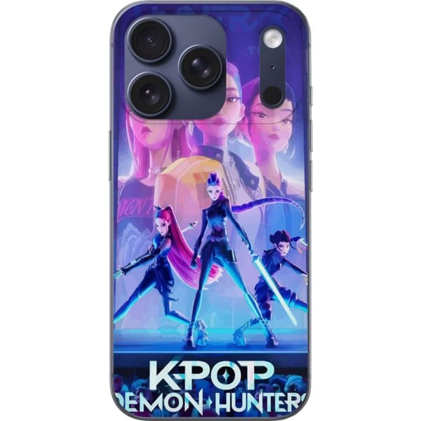 Kompatibelt Mobildeksel til Apple iPhone 18 Pro Dukke KPop Demon Hunters animekarakter