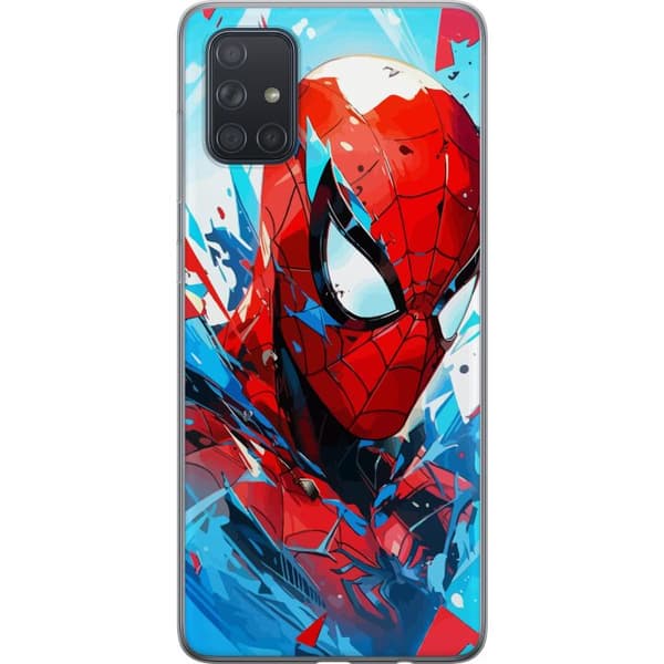 Kompatibelt Mobildeksel til Samsung Galaxy A71 Spiderman