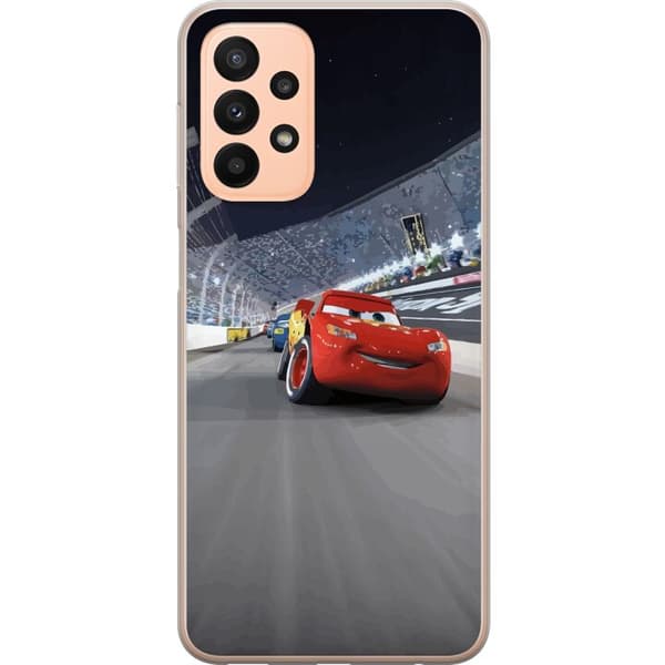 Kompatibelt Mobilskal till Samsung Galaxy A23 Blixten McQueen