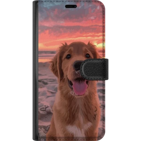 Kompatibelt Lommeboketui til Samsung Galaxy A15 5G Hund