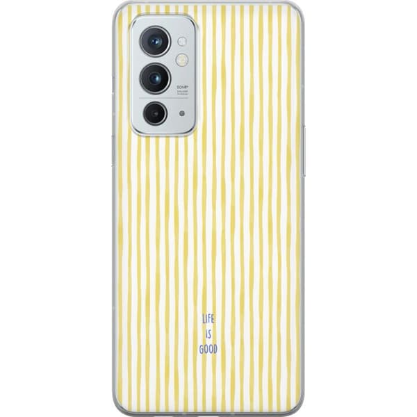 Kompatibelt Mobildeksel til OnePlus 9RT 5G Rent design med myke vannfarge striper