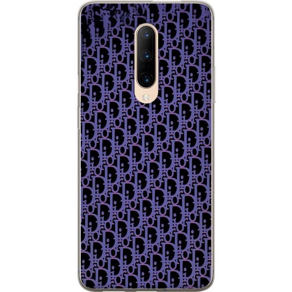 Kompatibelt Mobildeksel til OnePlus 7 Pro Moderneluksuriøst monogram i stilrent design