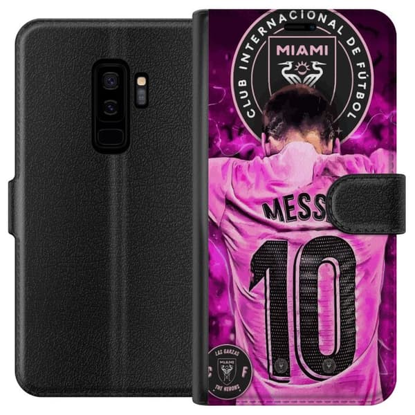 Kompatibelt Plånboksfodral till Samsung Galaxy S9+ Messi