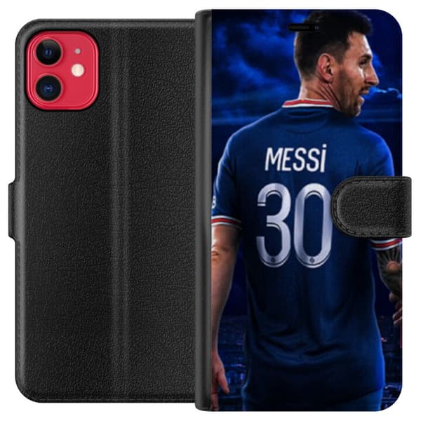Kompatibelt Plånboksfodral till Apple iPhone 11 Lionel Messi
