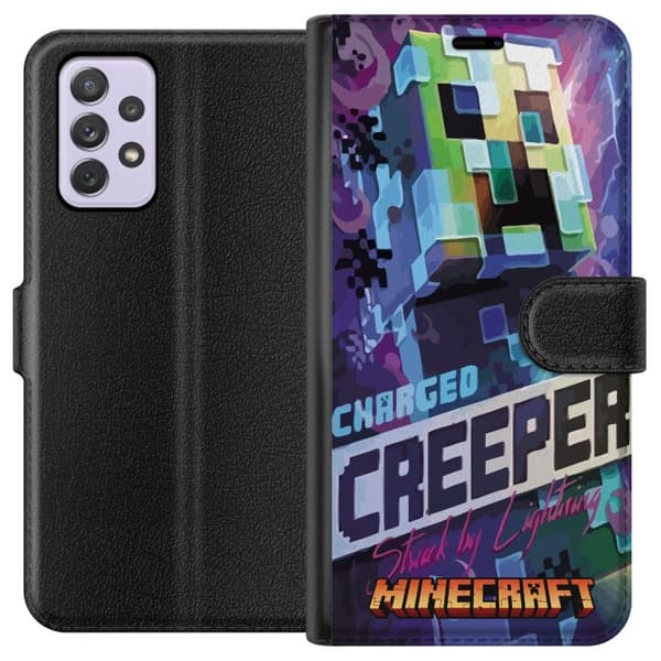 Kompatibelt Lommeboketui til Samsung Galaxy A52s 5G Minecraft
