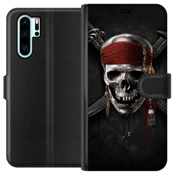 Kompatibel Tegnebogsetui til Huawei P30 Pro Pirat