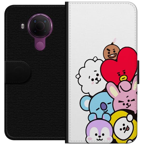 Kompatibelt Lommeboketui til Nokia 5.4 BT21