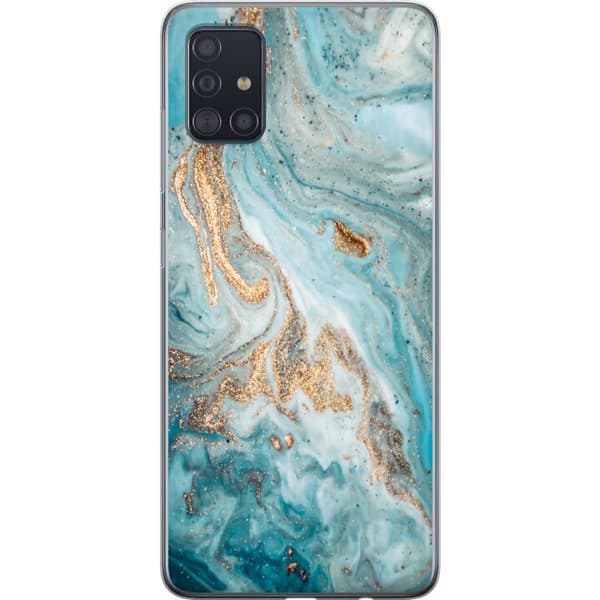 Kompatibelt Mobildeksel til Samsung Galaxy A51 Magisk Marmor