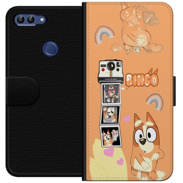 Kompatibelt Lommeboketui til Huawei P smart Bluey