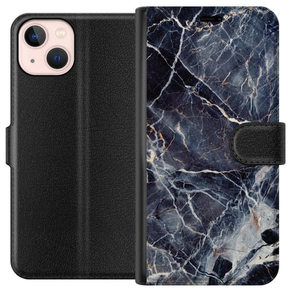 Kompatibelt Plånboksfodral till Apple iPhone 13 mini Marbled