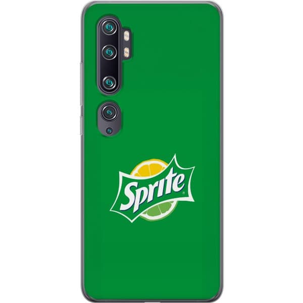Kompatibelt Mobildeksel til Xiaomi Mi Note 10 Grønn drikke-inspirert sitrusdesign
