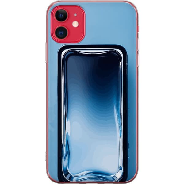 Kompatibel Mobilcover til Apple iPhone 11 Blå glaseffekt