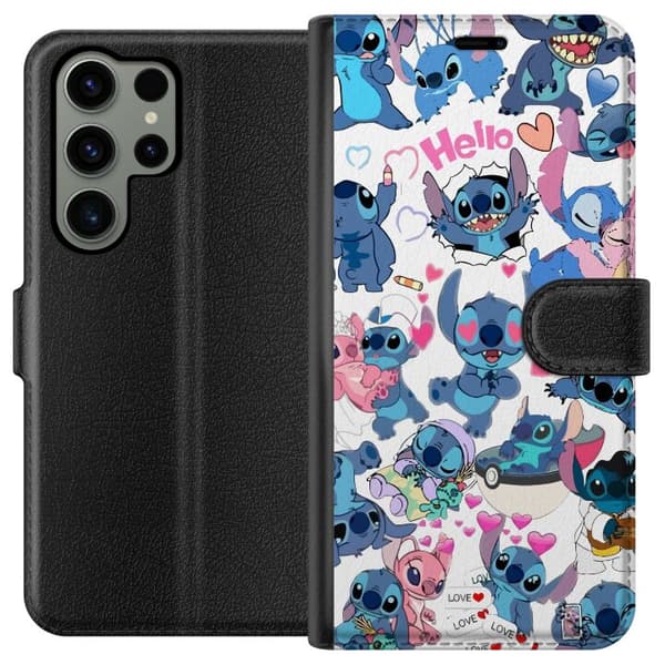 Kompatibel Tegnebogsetui til Samsung Galaxy S23 Ultra Stitch