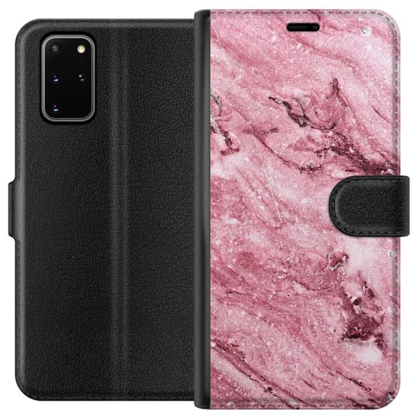 Kompatibelt Plånboksfodral till Samsung Galaxy S20+ Rosa