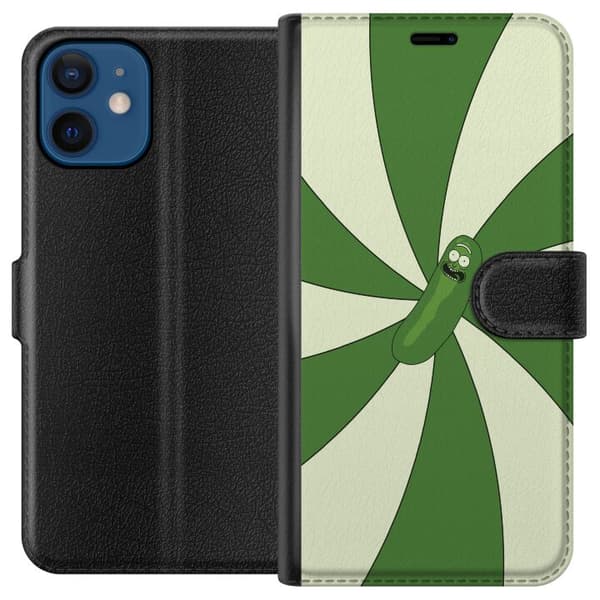 Kompatibelt Lommeboketui til Apple iPhone 12 Pickle Rick