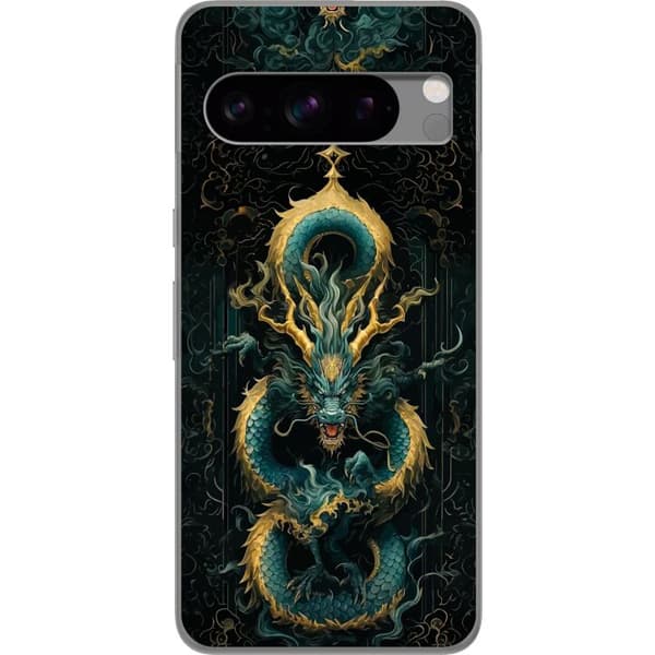 Kompatibelt Mobildeksel til Google Pixel 8 Pro Asiatisk drake