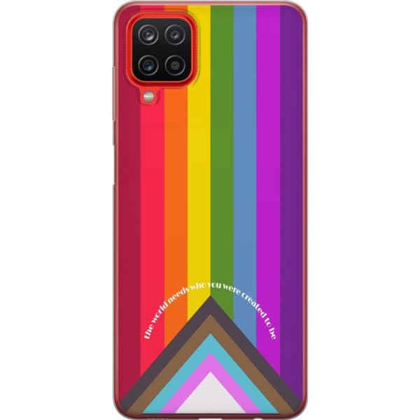 Kompatibelt Mobilskal till Samsung Galaxy A12 Hej världen!
