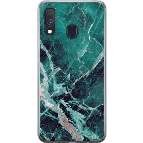 Kompatibelt Mobildeksel til Samsung Galaxy A40 Marmor