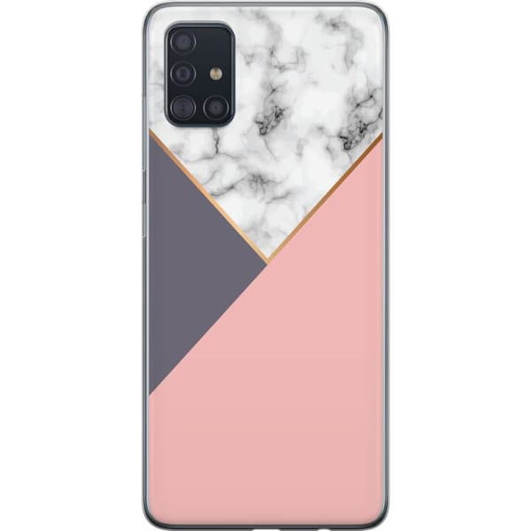 Kompatibelt Mobildeksel til Samsung Galaxy A51 Marmor Kutt