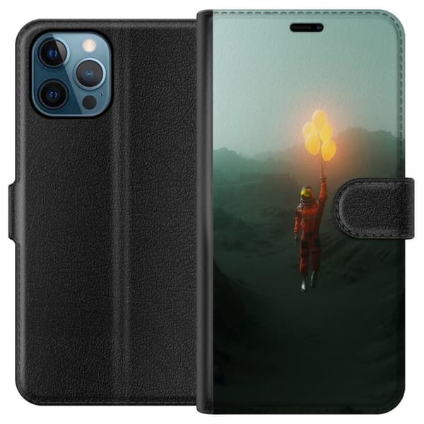 Kompatibel Tegnebogsetui til Apple iPhone 12 Pro Monotjek