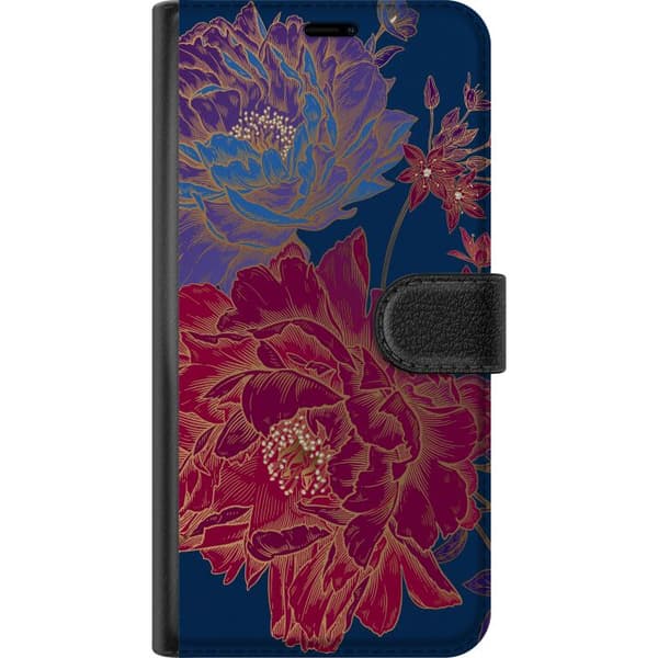 Kompatibelt Plånboksfodral till Apple iPhone 13 mini Blommor