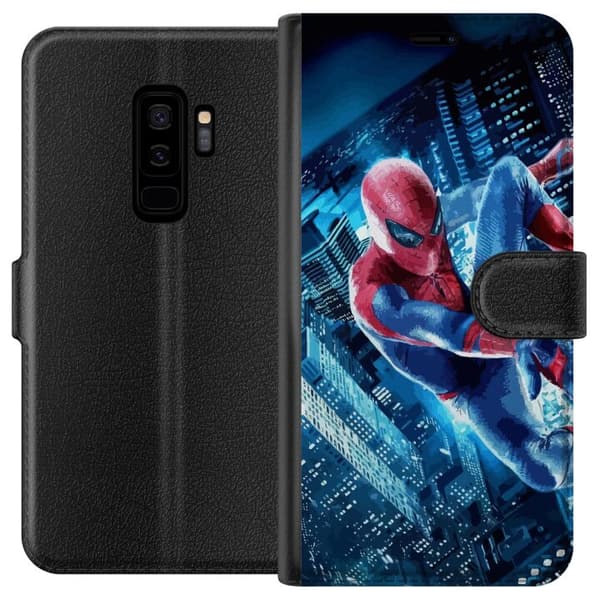 Kompatibelt Plånboksfodral till Samsung Galaxy S9+ Spiderman