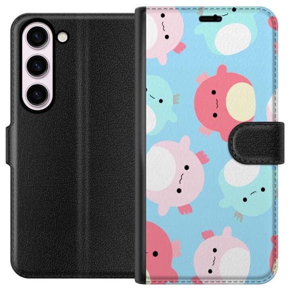 Kompatibelt Plånboksfodral till Samsung Galaxy S23 Squishmallow