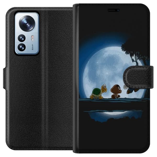 Kompatibelt Plånboksfodral till Xiaomi 12 Pro Super Mario