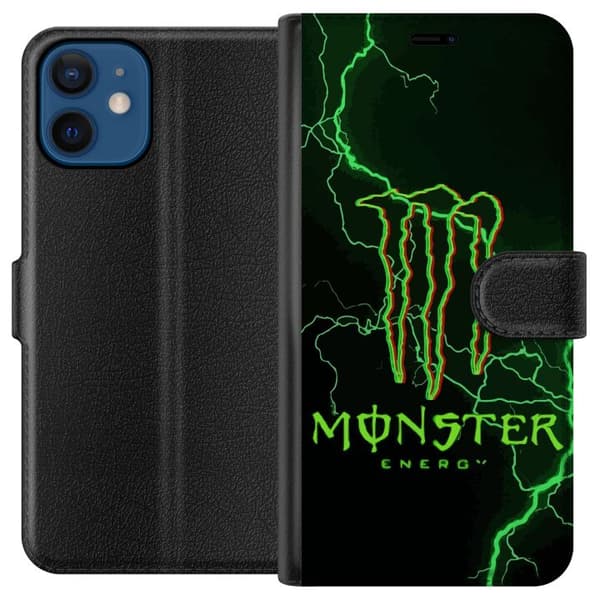 Kompatibel Tegnebogsetui til Apple iPhone 12 mini Monster