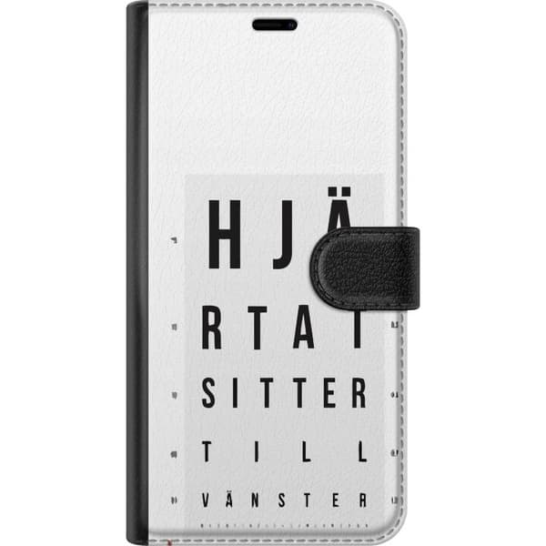 Kompatibel Tegnebogsetui til Apple iPhone 14 Plus Hjärntest höger vänster