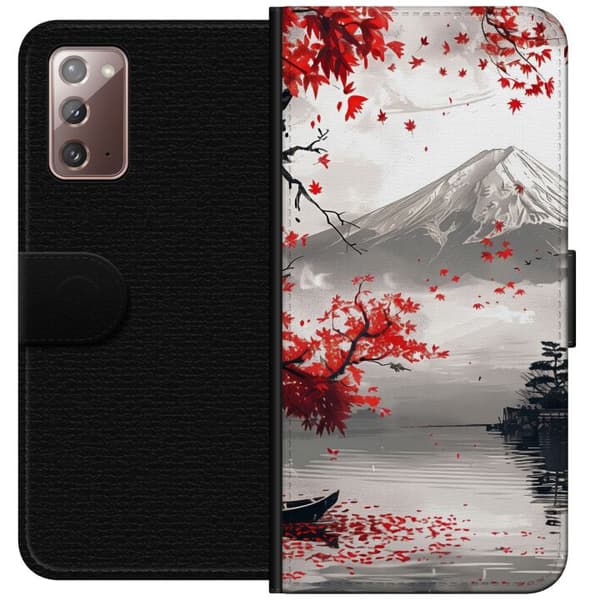 Kompatibelt Lommeboketui til Samsung Galaxy Note20 Tokyo høst