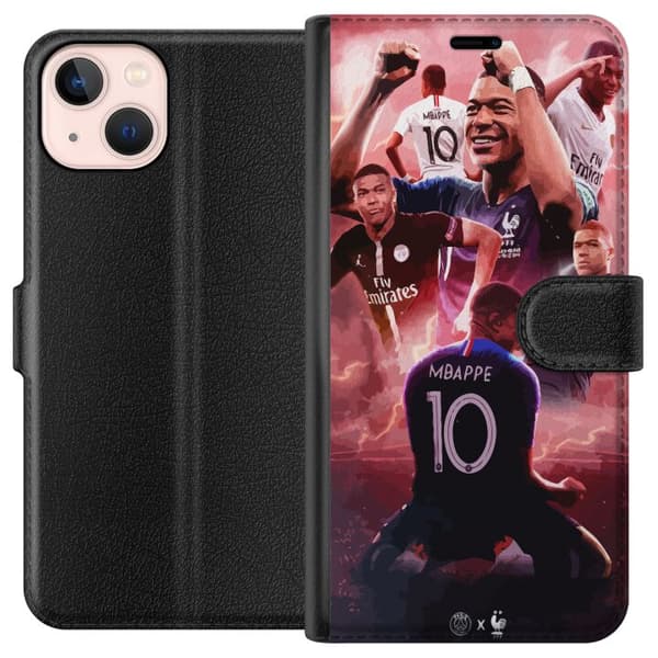 Kompatibelt Lommeboketui til Apple iPhone 13 mini Mbappe