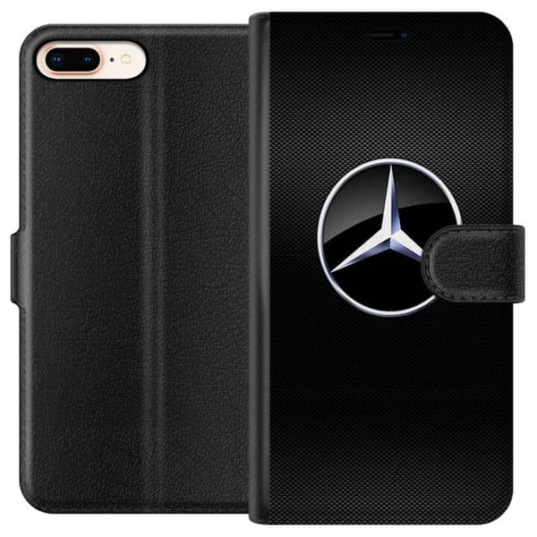 Kompatibelt Plånboksfodral till Apple iPhone 7 Plus Mercedes