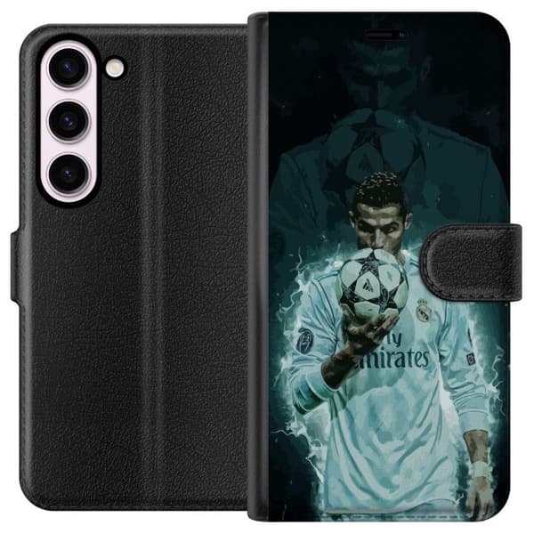 Kompatibel Tegnebogsetui til Samsung Galaxy S23 Ronaldo