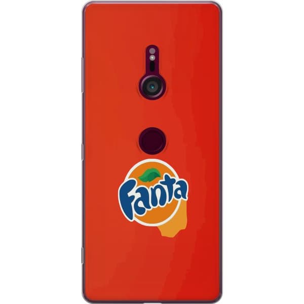 Kompatibelt Mobildeksel til Sony Xperia XZ3 Stilren appelsinforme design