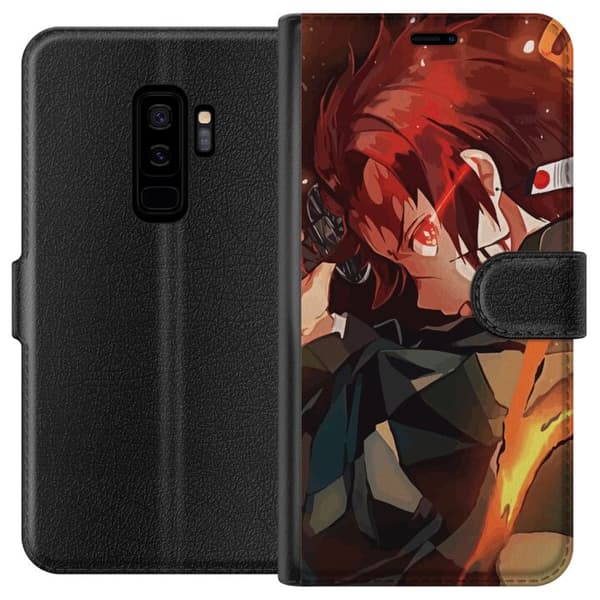 Kompatibel Tegnebogsetui til Samsung Galaxy S9+ Demon Dræber