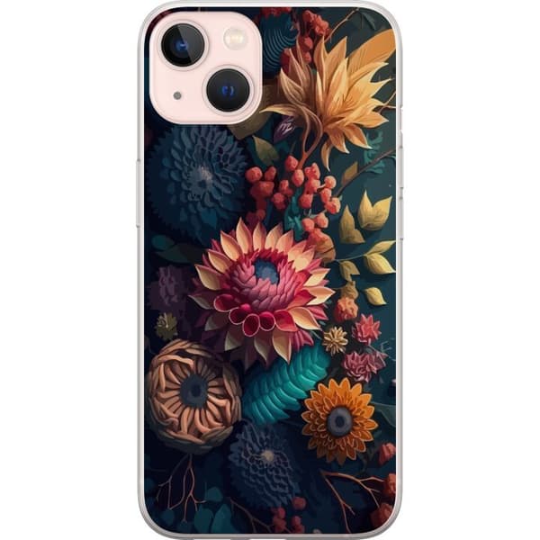 Kompatibel Mobilcover til Apple iPhone 13 Blommor