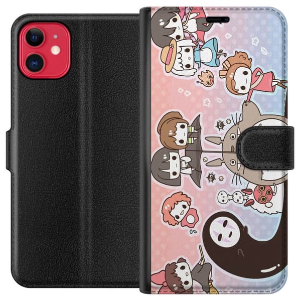 Kompatibel Tegnebogsetui til Apple iPhone 11 Kawaii