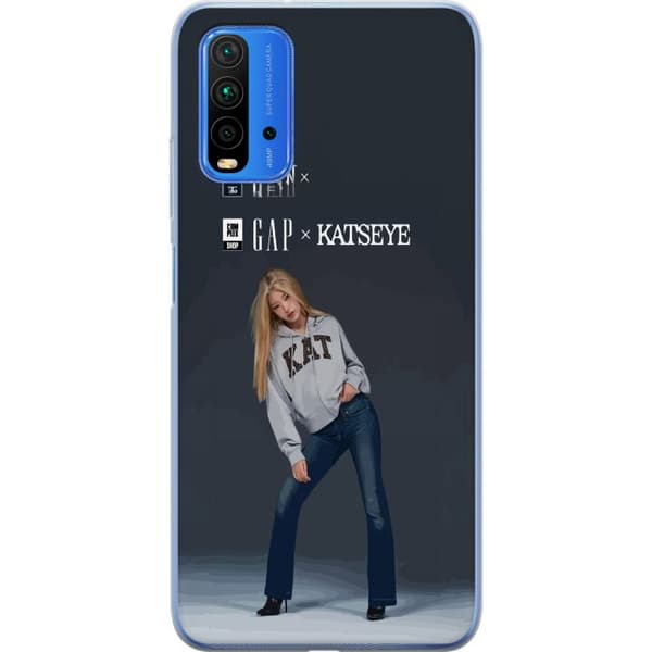Kompatibelt Mobildeksel til Xiaomi Redmi Note 9 4G KATSEYE blond modebild