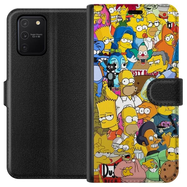 Kompatibelt Lommeboketui til Samsung Galaxy S10 Lite Simpsons