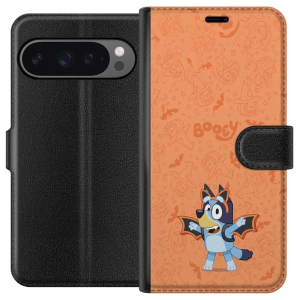 Kompatibel Tegnebogsetui til Google Pixel 9 Pro XL Søde tegnede Halloweenmotiver for børn