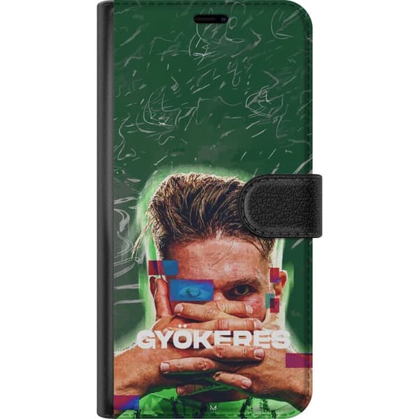 Kompatibel Tegnebogsetui til Apple iPhone 14 Viktor Gyökeres grön energi