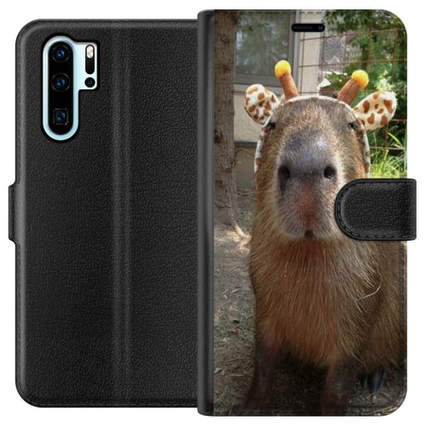 Kompatibel Tegnebogsetui til Huawei P30 Pro Capybara
