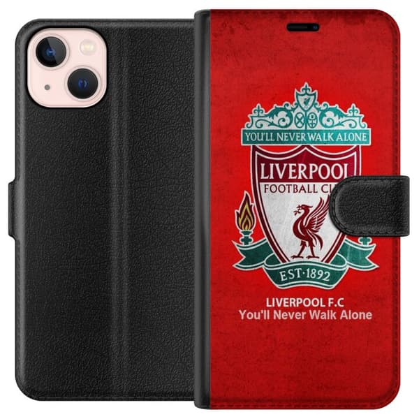 Kompatibel Tegnebogsetui til Apple iPhone 13 Liverpool