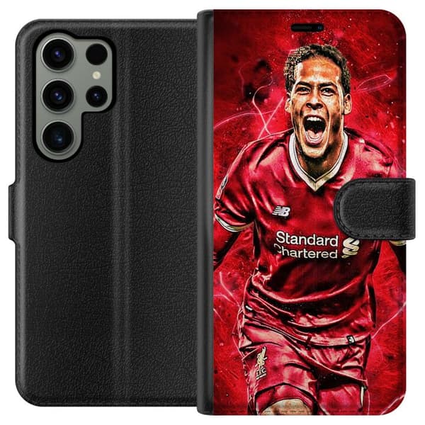 Kompatibel Tegnebogsetui til Samsung Galaxy S23 Ultra Virgil van Dijk