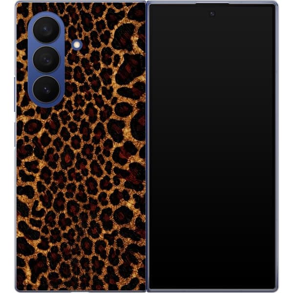 Kompatibelt Mobildeksel til Samsung Galaxy Z Fold7 Leopardikon