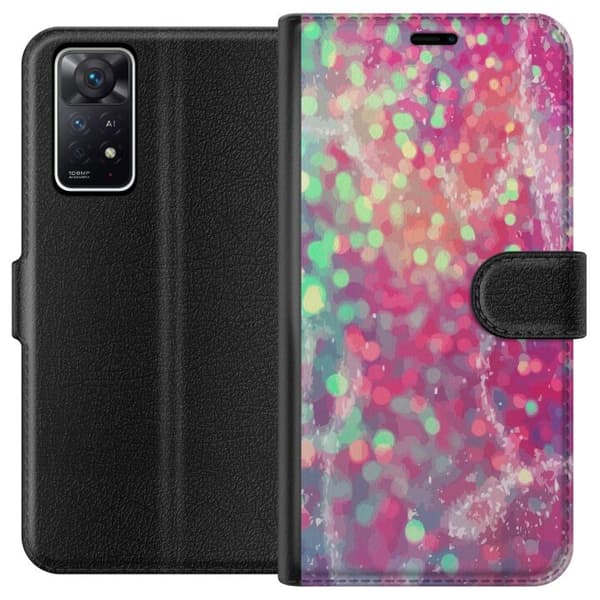 Kompatibelt Plånboksfodral till Xiaomi Redmi Note 11 Pro 5G Glitter