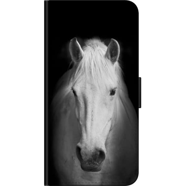 Kompatibelt Plånboksfodral till Samsung Galaxy A20s Häst
