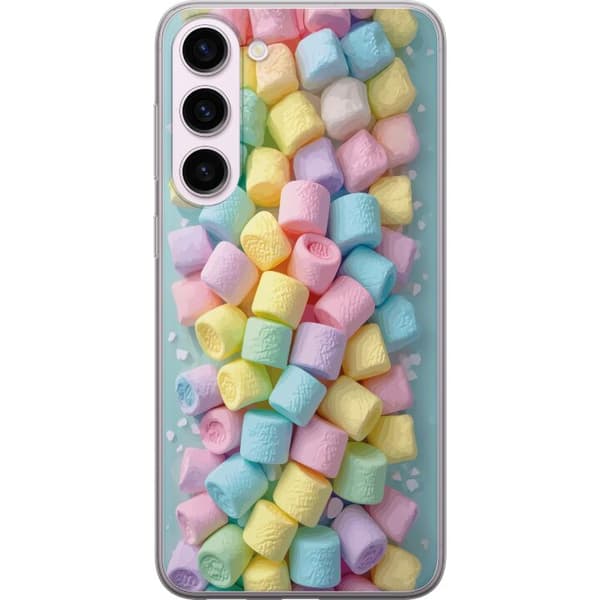 Kompatibelt Mobildeksel til Samsung Galaxy S23+ Søt godisdesign med marshmallows